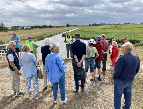 Fietstocht Opstappen en Opsteken:  ‘Water in beweging’