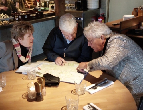 Met burgemeester Jan van Zanen op pad